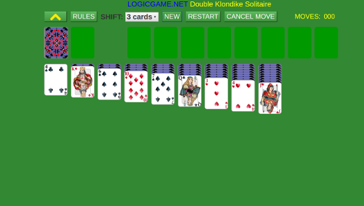 Double Klondike Solitaire