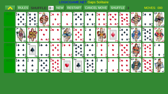 Gaps Solitaire